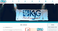 Desktop Screenshot of kjg-st-konrad.de